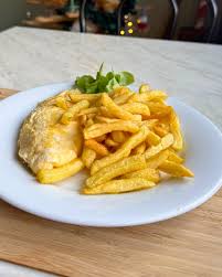 Omelette nature frites