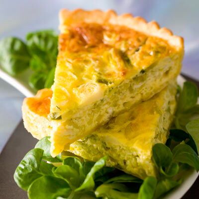 Quiche au poireau